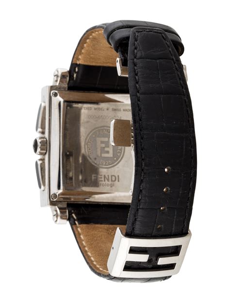 fendi watch silver|Fendi orologi watch price.